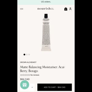 1 Grown Alchemist Matte Balancing Moisturiser 60ml